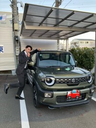 新型クロスビーを納車しました！